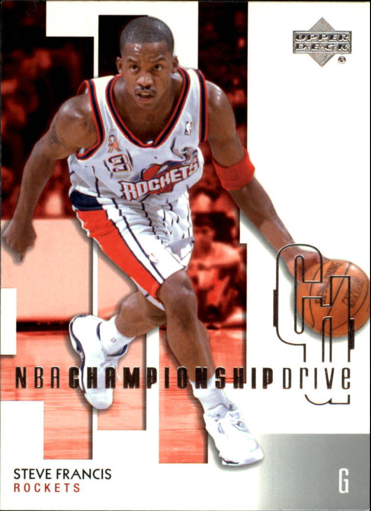 2002-03 Upper Deck Championship Drive #28 Steve Francis