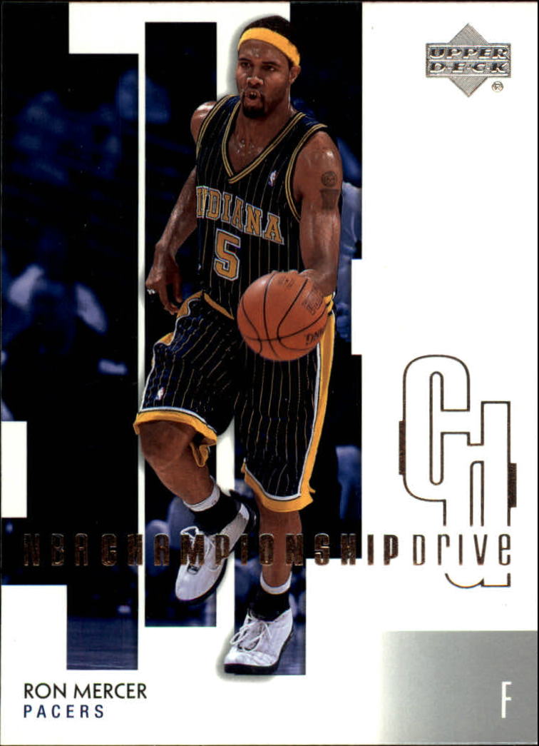 2002-03 Upper Deck Championship Drive #34 Ron Mercer