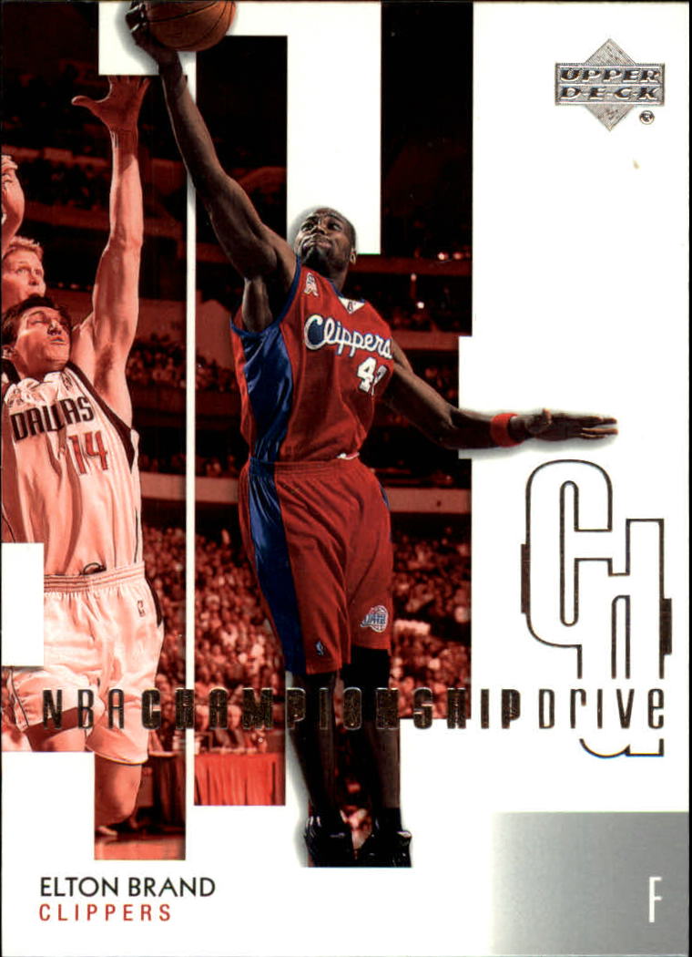 2002-03 Upper Deck Championship Drive #35 Elton Brand