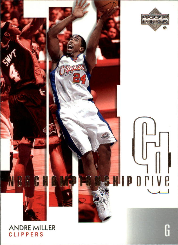 2002-03 Upper Deck Championship Drive #36 Andre Miller