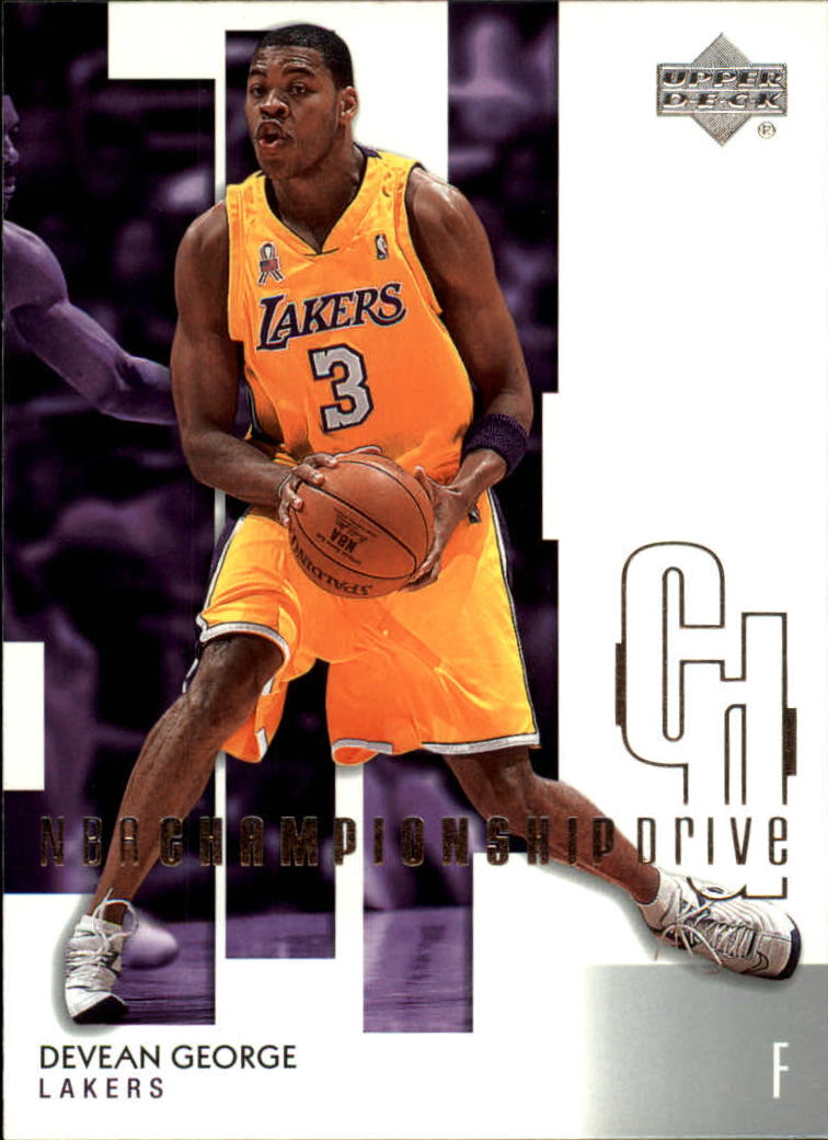2002-03 Upper Deck Championship Drive #40 Devean George