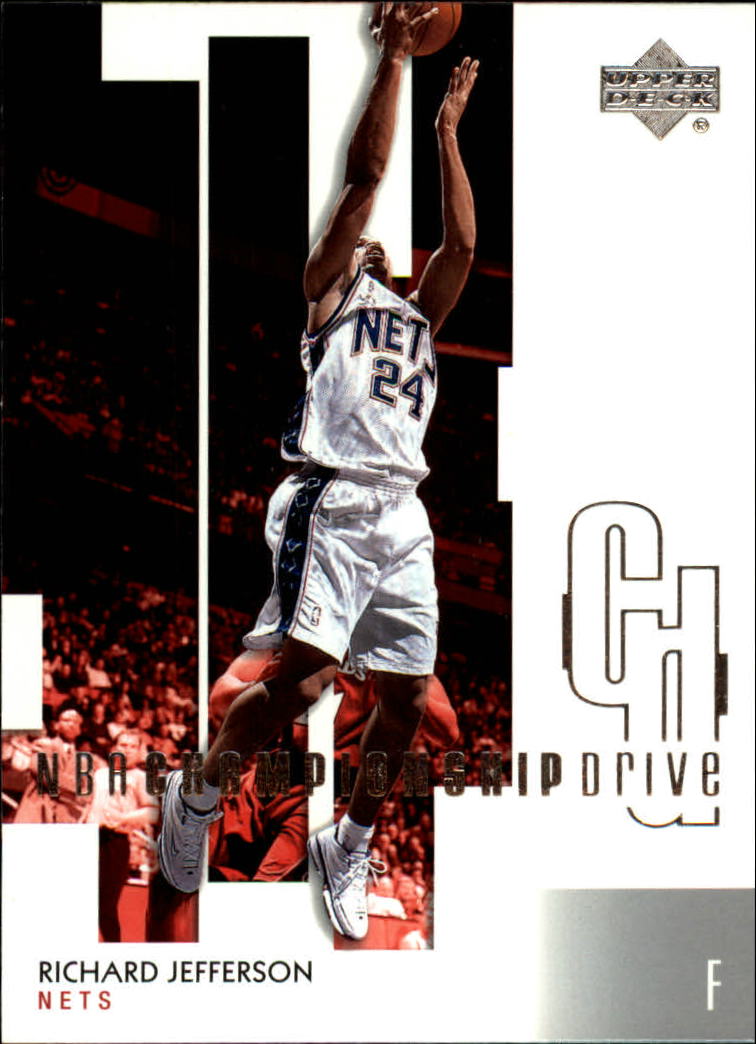 2002-03 Upper Deck Championship Drive #54 Richard Jefferson
