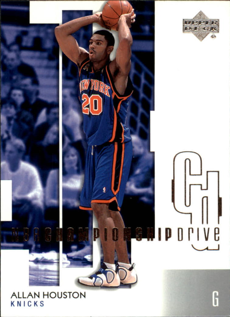 2002-03 Upper Deck Championship Drive #63 Allan Houston