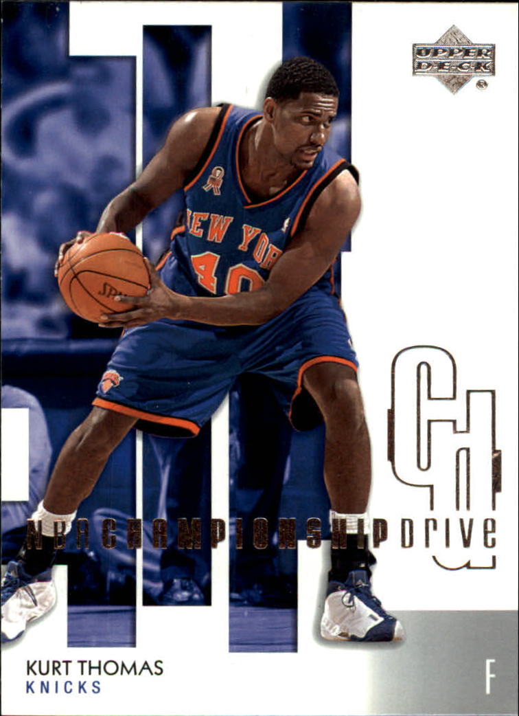 2002-03 Upper Deck Championship Drive #64 Kurt Thomas
