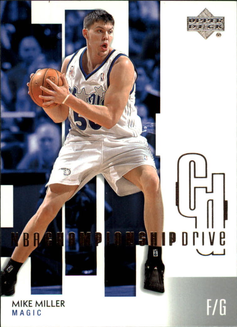 2002-03 Upper Deck Championship Drive #67 Mike Miller