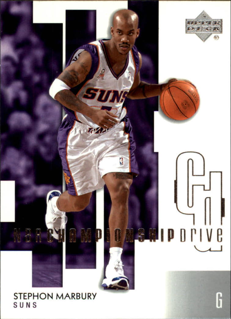 2002-03 Upper Deck Championship Drive #72 Stephon Marbury