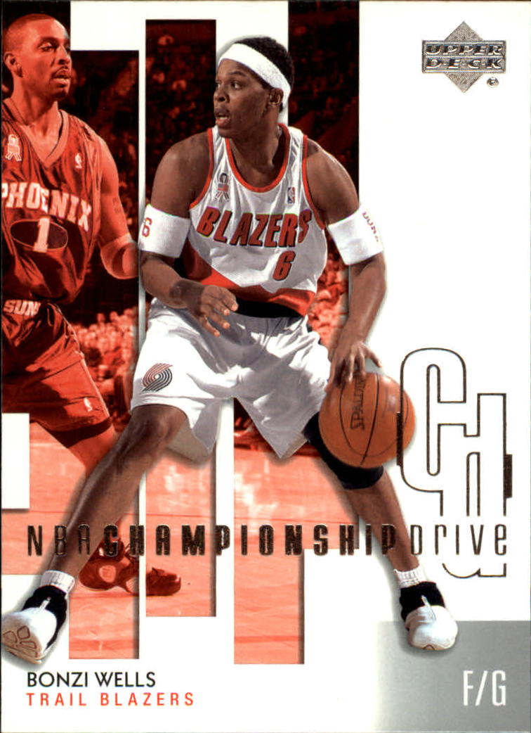 2002-03 Upper Deck Championship Drive #75 Bonzi Wells