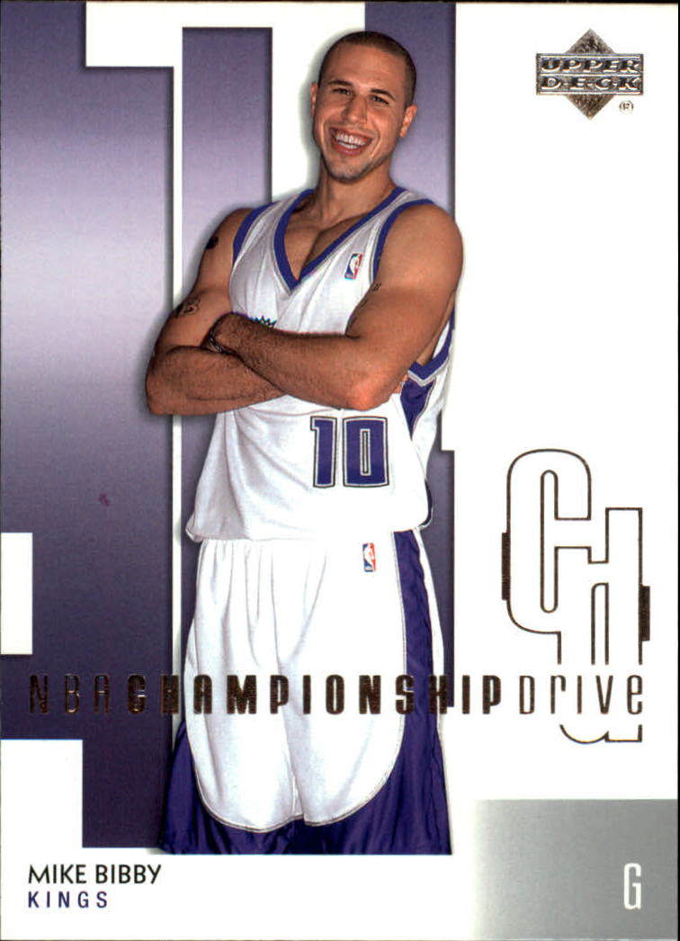 2002-03 Upper Deck Championship Drive #77 Mike Bibby
