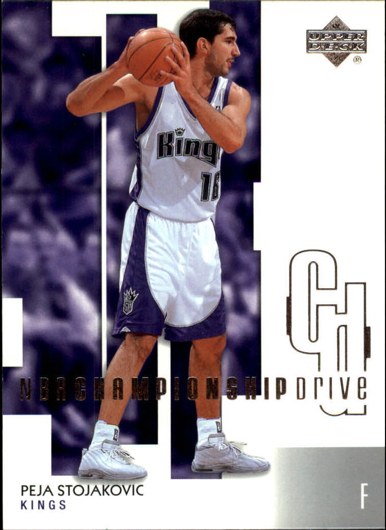 2002-03 Upper Deck Championship Drive #78 Peja Stojakovic