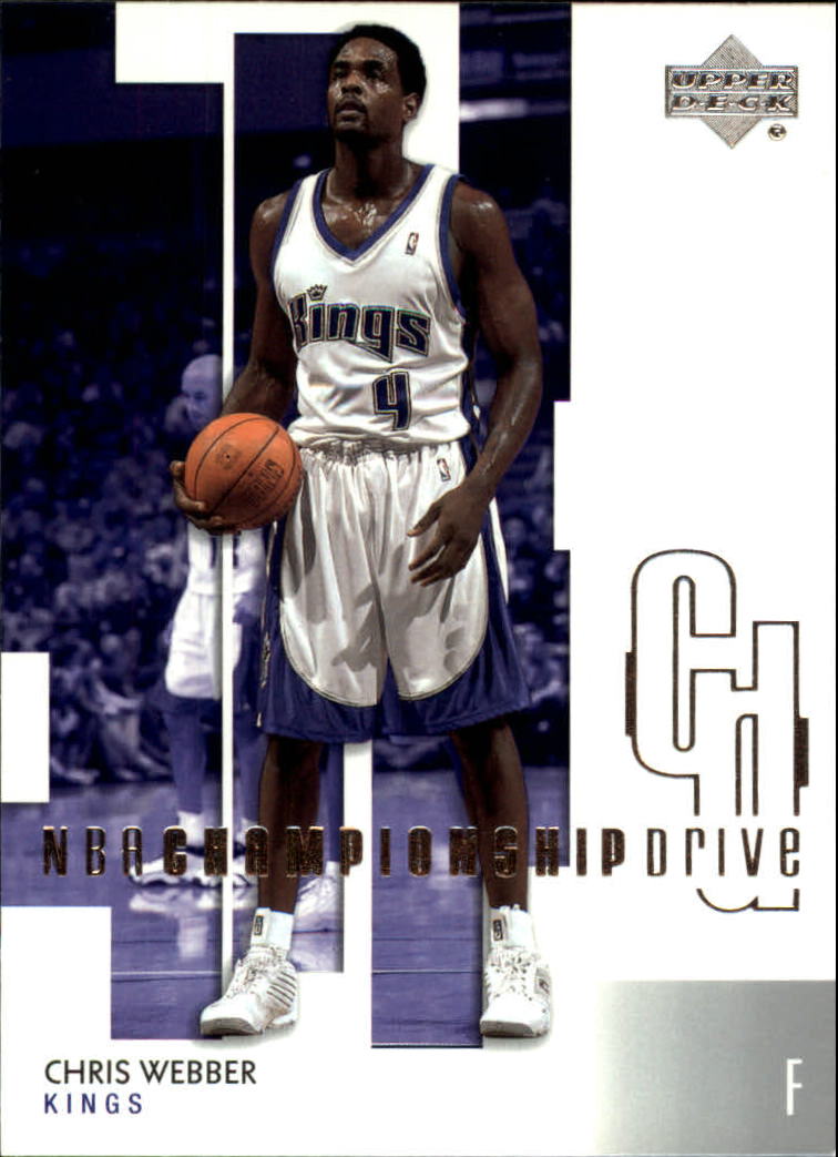 2002-03 Upper Deck Championship Drive #79 Chris Webber