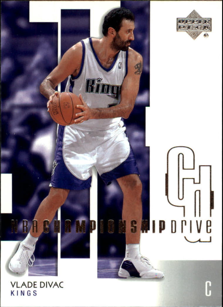 2002-03 Upper Deck Championship Drive #81 Vlade Divac