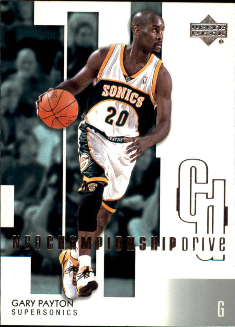 2002-03 Upper Deck Championship Drive #86 Gary Payton