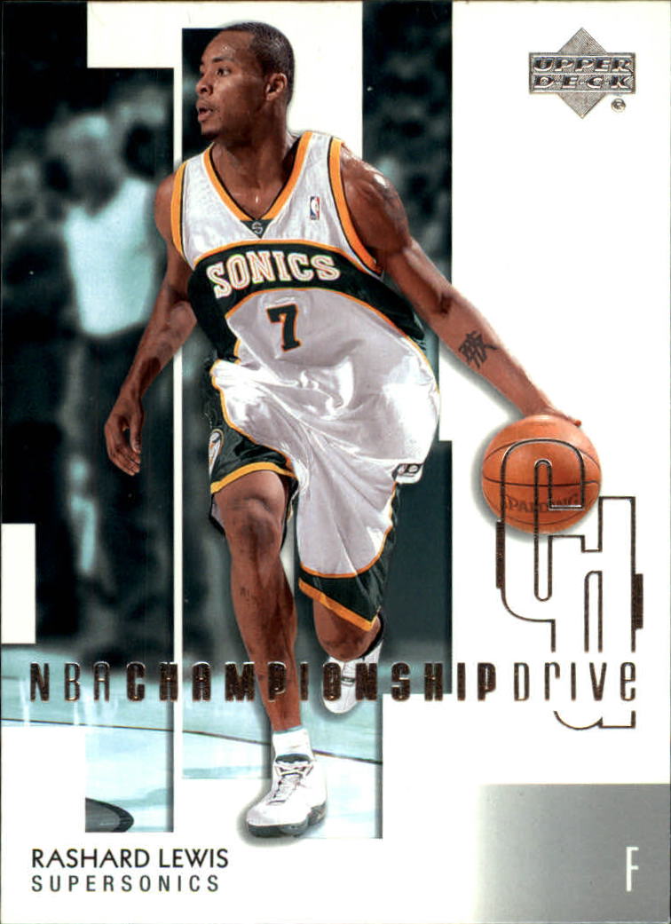 2002-03 Upper Deck Championship Drive #87 Rashard Lewis