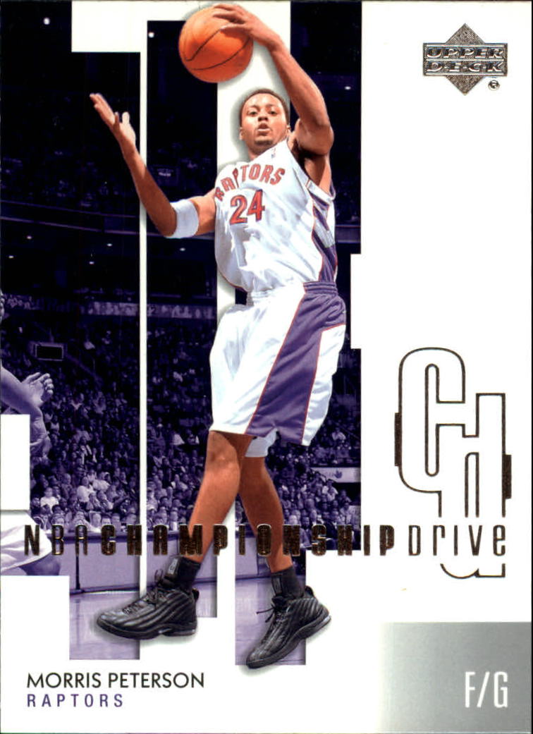 2002-03 Upper Deck Championship Drive #92 Morris Peterson