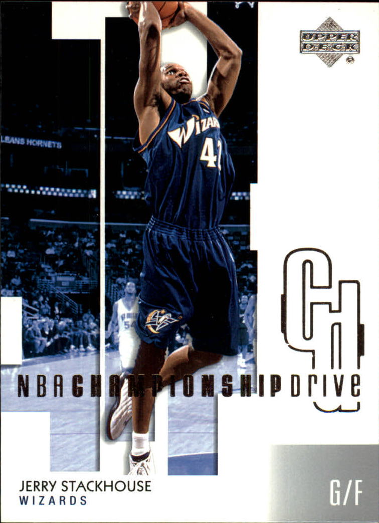 2002-03 Upper Deck Championship Drive #98 Jerry Stackhouse