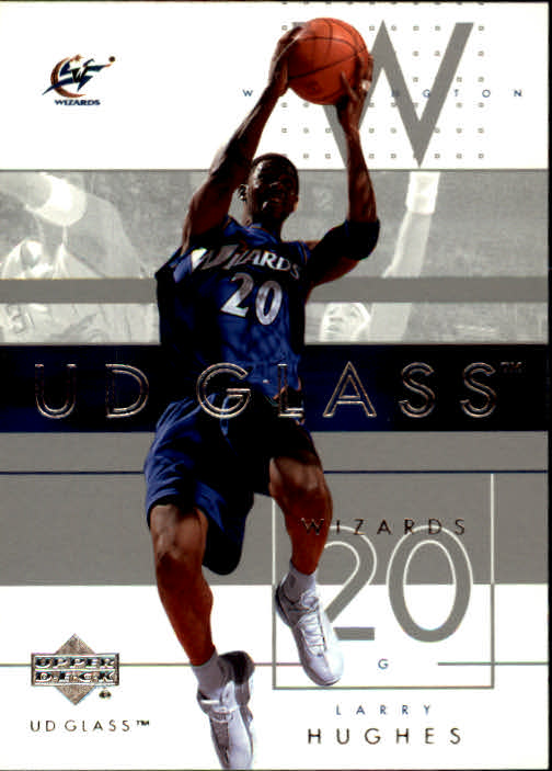 2002-03 UD Glass #89 Larry Hughes