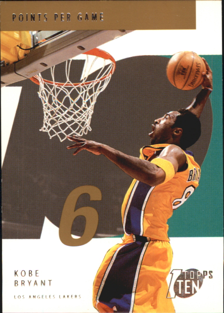2002-03 Topps Ten Parallel #6 Kobe Bryant