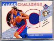 2002-03 Topps Xpectations Class Challenge Relics #CCZR Zeljko Rebraca D