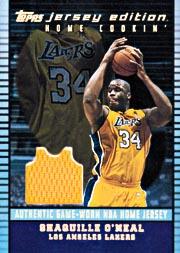 2002-03 Topps Jersey Edition #JESON Shaquille O'Neal H