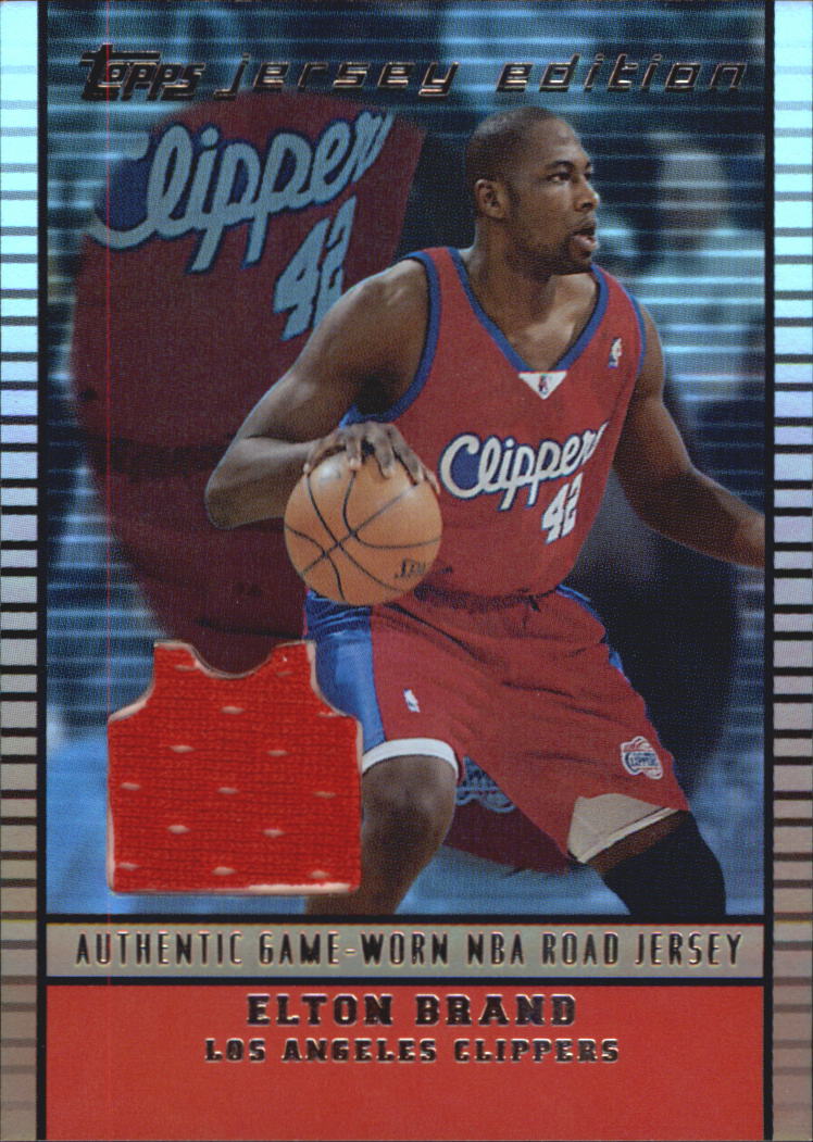 2002-03 Topps Jersey Edition Copper #JEEB Elton Brand R