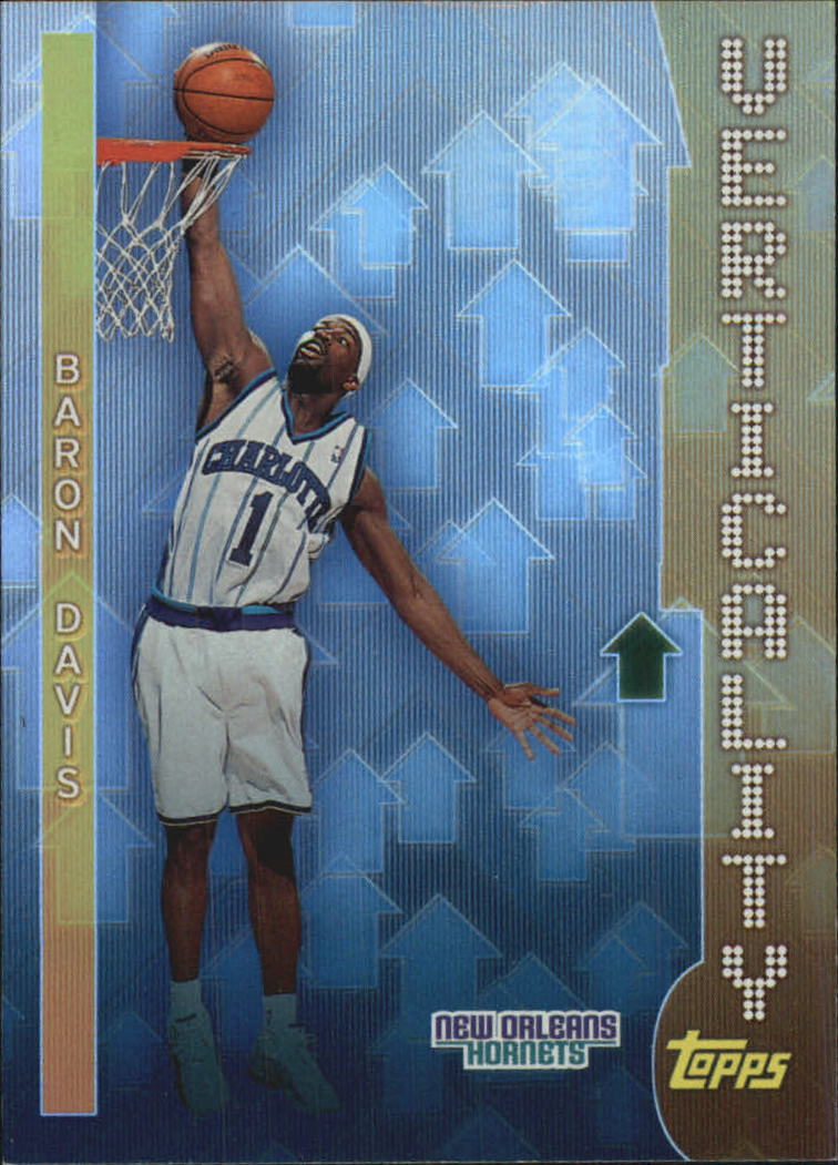 2002-03 Topps Verticality #V10 Baron Davis