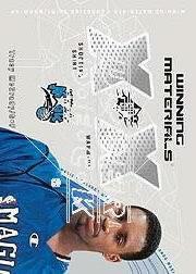 2002-03 SPx Winning Materials #TMW Tracy McGrady Shirt/WU SP