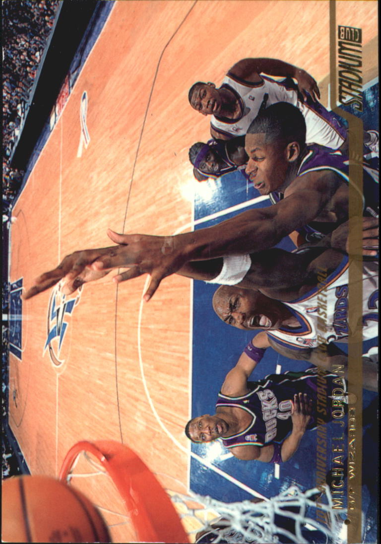 2002-03 Stadium Club 10th Anniversary Parallel #100 Michael Jordan