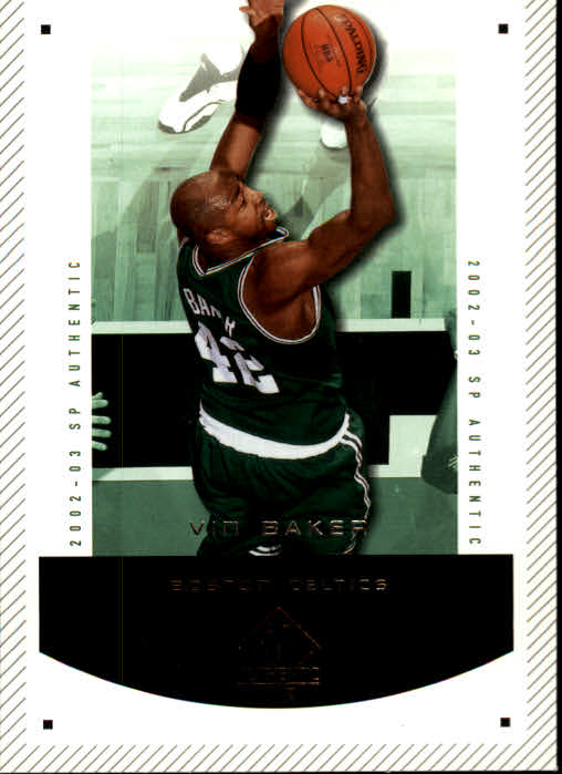 2002-03 SP Authentic #8 Vin Baker