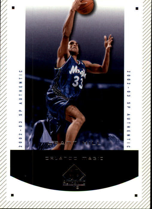 2002-03 SP Authentic #66 Grant Hill