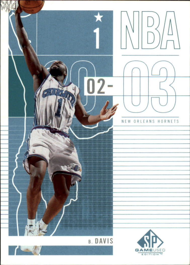 2002-03 SP Game Used #9 Baron Davis
