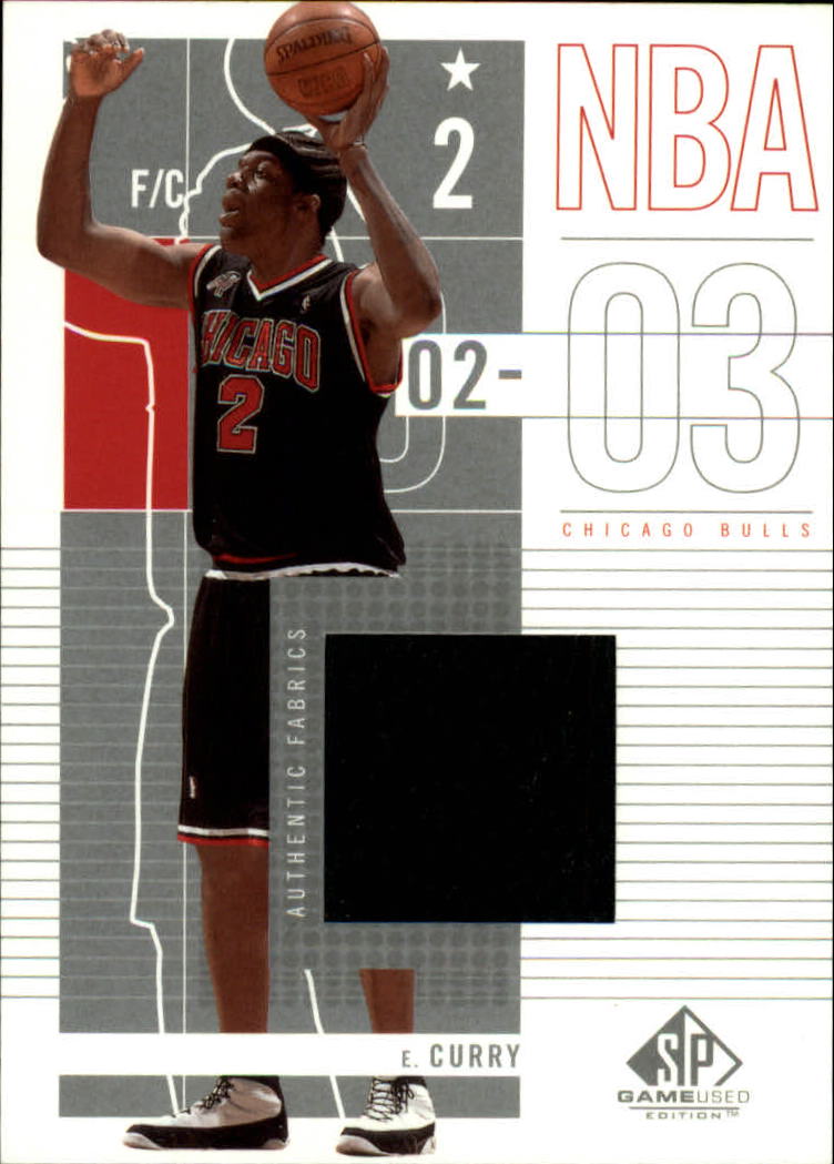 2002-03 SP Game Used #12 Eddy Curry JSY