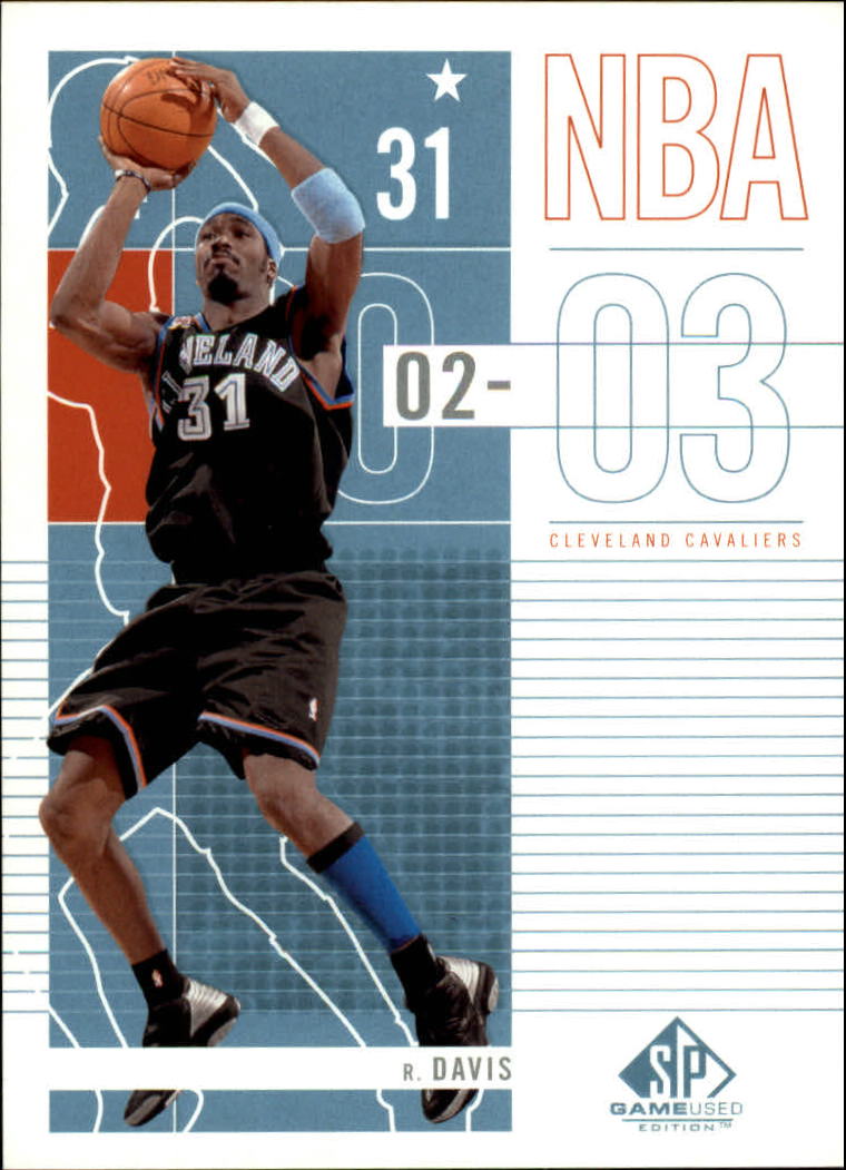 2002-03 SP Game Used #18 Ricky Davis