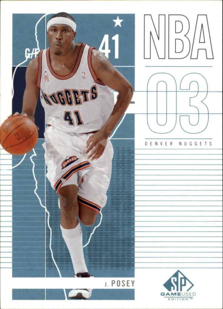 2002-03 SP Game Used #25 James Posey