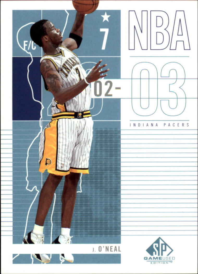 2002-03 SP Game Used #36 Jermaine O'Neal