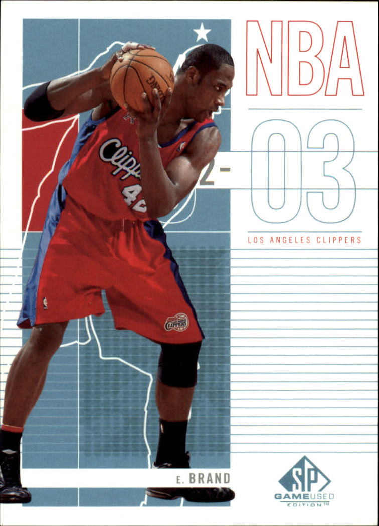 2002-03 SP Game Used #38 Elton Brand