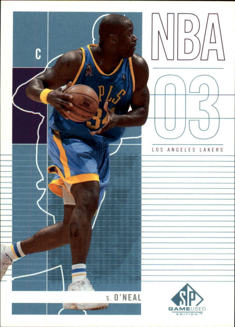 2002-03 SP Game Used #43 Shaquille O'Neal
