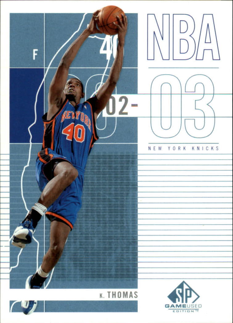 2002-03 SP Game Used #67 Kurt Thomas