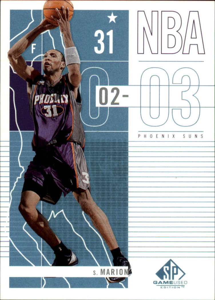 2002-03 SP Game Used #75 Shawn Marion