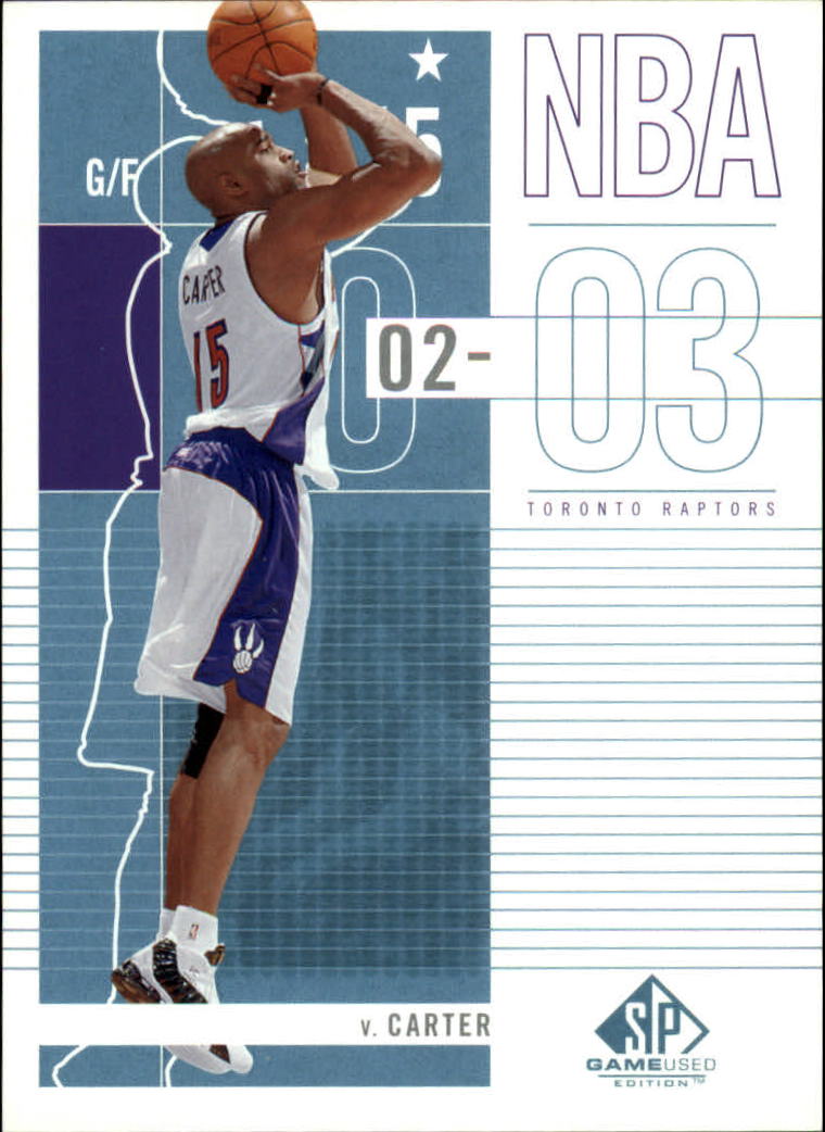2002-03 SP Game Used #94 Vince Carter