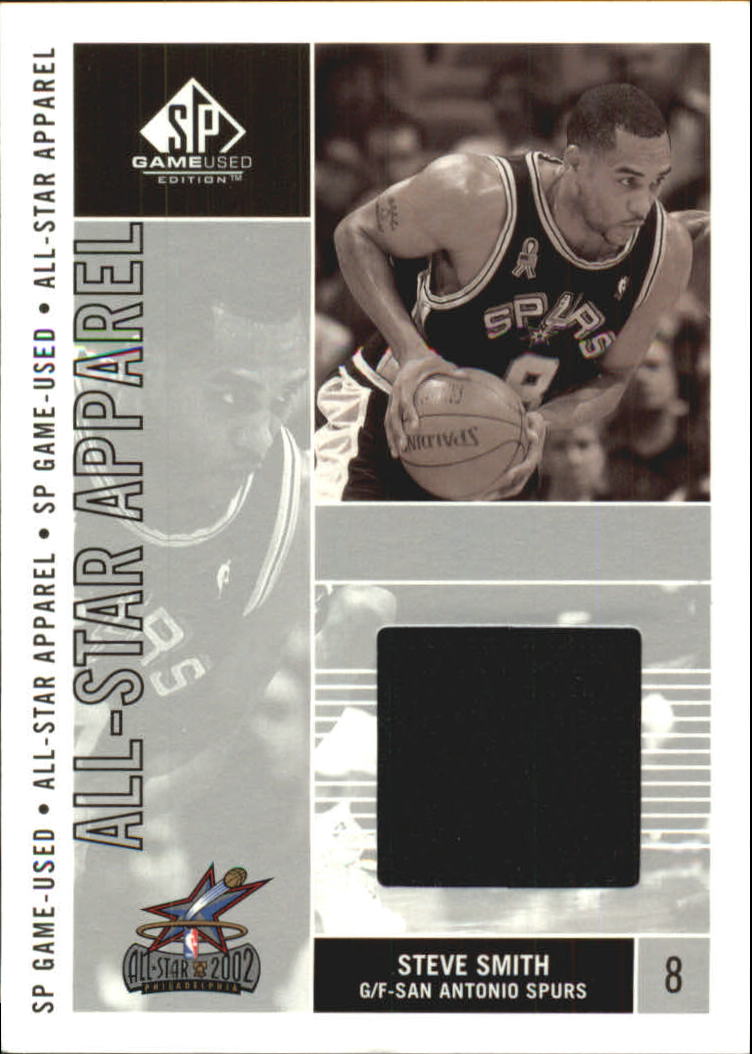 2002-03 SP Game Used All-Star Apparel #SSAS Steve Smith