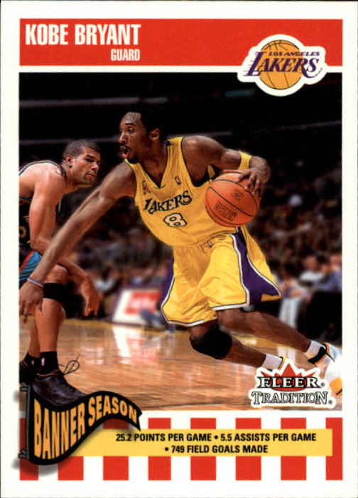 2002-03 Fleer Tradition #259 Kobe Bryant