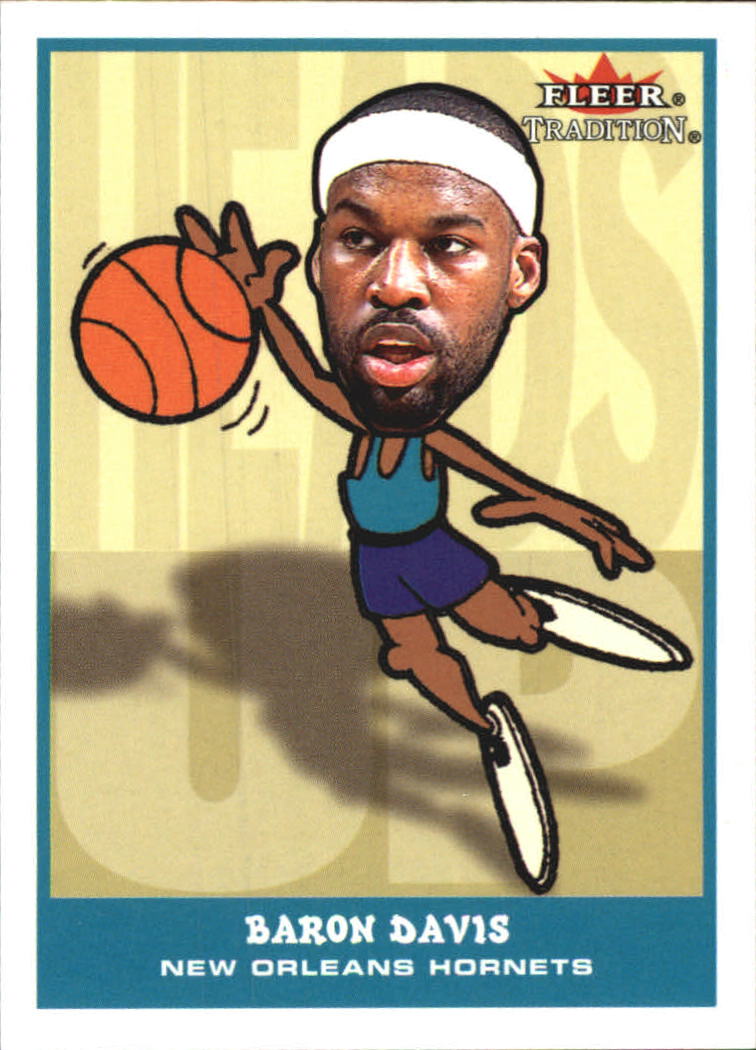 2002-03 Fleer Tradition Heads Up #HU1 Baron Davis