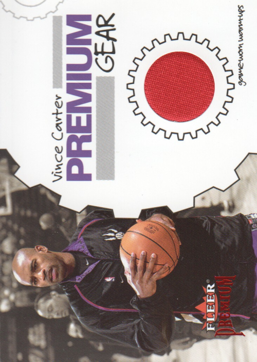 2002-03 Fleer Premium Gear Ruby #2 Vince Carter
