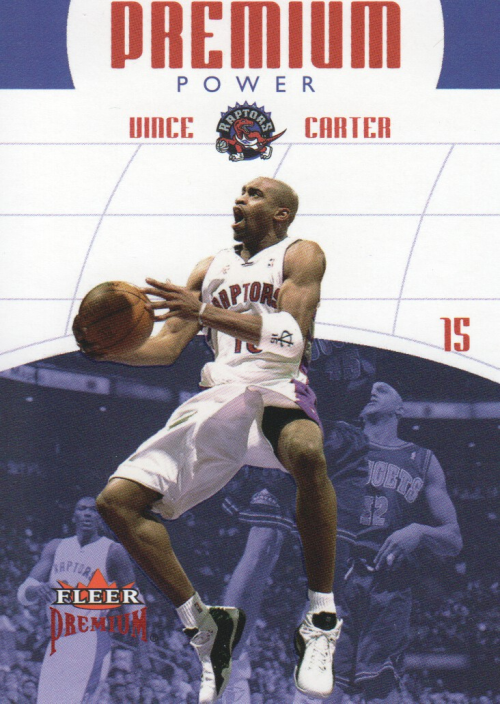 2002-03 Fleer Premium Power Ruby #6 Vince Carter