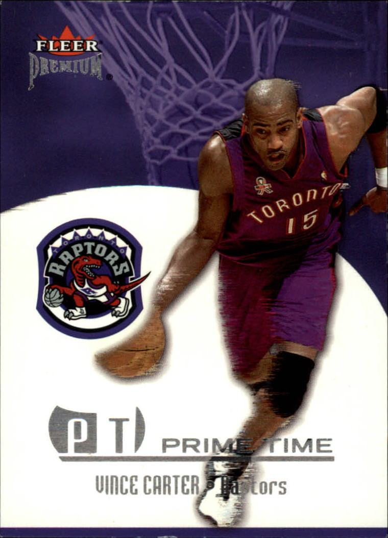 2002-03 Fleer Premium Prime Time #2 Vince Carter