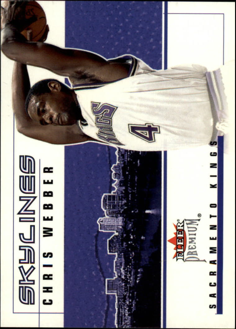 2002-03 Fleer Premium Skylines #9 Chris Webber