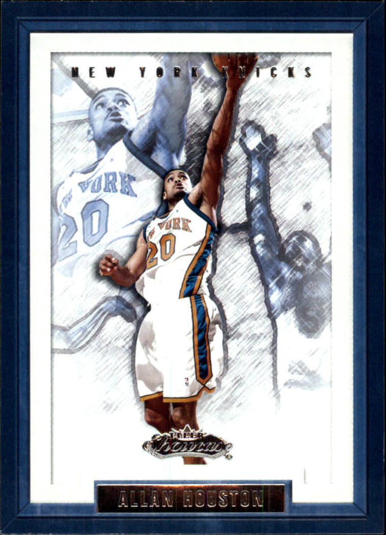 2002-03 Fleer Showcase #15 Allan Houston