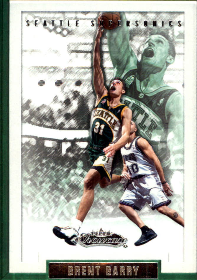 2002-03 Fleer Showcase #43 Brent Barry