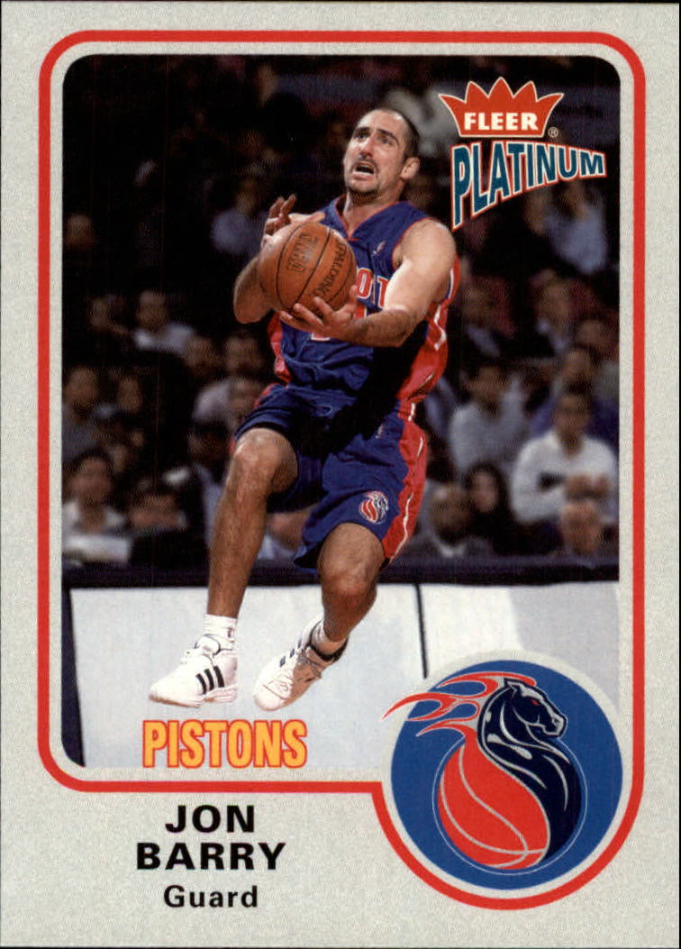 2002-03 Fleer Platinum #11 Jon Barry