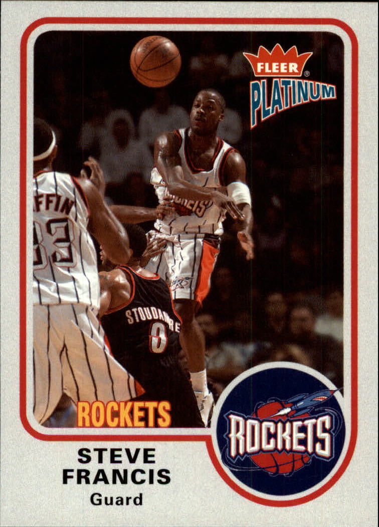 2002-03 Fleer Platinum #55 Steve Francis